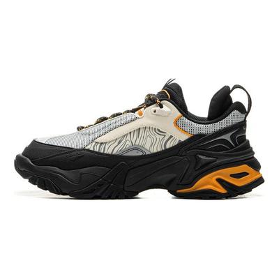 Li Ning CF Suo Qian Xing Ce 3 удобные нескользящие износостойкие низкие походные ботинки для мужчин походные ботинки черные серые AHCU037-2