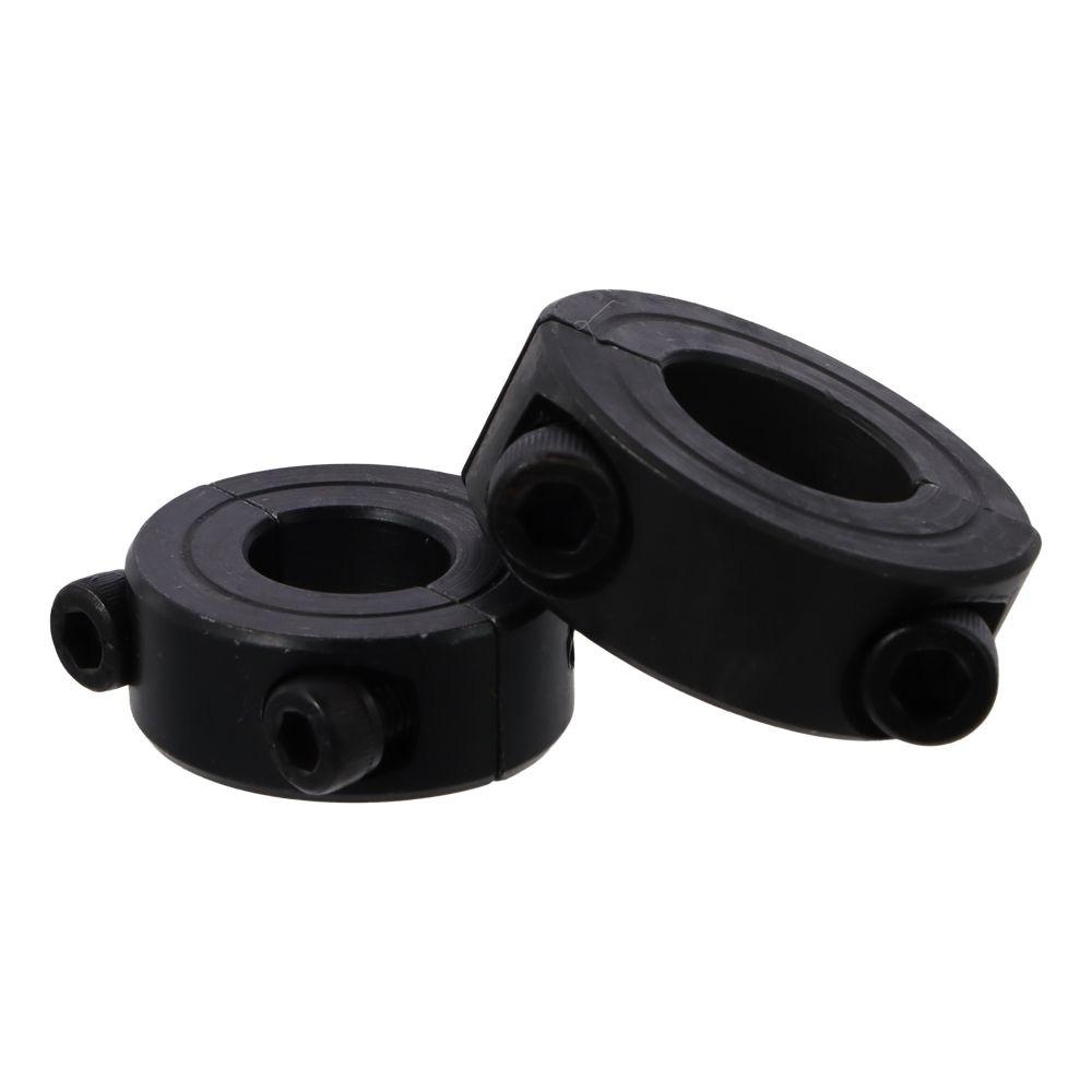 Черные хомуты вала Углеродистая сталь Кольцевой хомут с разделенным отверстием Удерживающий зажим Промышленная автоматизация