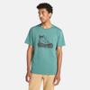Timberland Men's Short Sleeve Boot Logo T-Shirt, Sea Pine, XL, TB0A2Q1HCL61