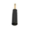 6.35mm Mono Male to XLR Male Adapter for Guitar Audio Cable Microphone Interface