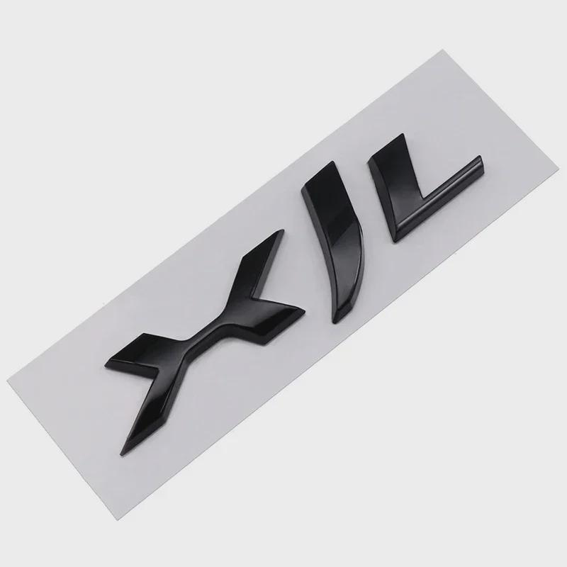 Наклейка на задний багажник автомобиля из АБС-пластика, боковая эмблема, декоративная наклейка для XEL XFL XJL XE XF XJ, автомобильная эмблема, наклейка, внешние аксессуары