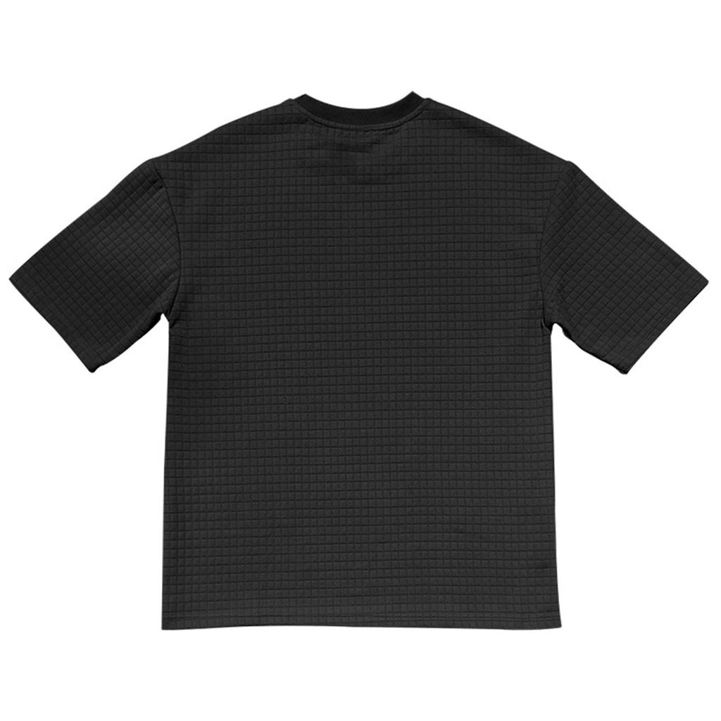 Мужские летние модные спортивные повседневные топы с короткими рукавами, мужская однотонная футболка с круглым вырезом, маленькая квадратная футболка