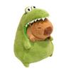Creative Funny Transformed Into Crocodile Capybara Doll Plush Toy Cute Kapibala Doll Children's Doll Gift