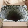 3D Коврик для пола с глубиной, Диатомовая земля, Абсорбирующий, Бездонная яма, Коврик для ванной, Нескользящий, Ковер с оптической иллюзией для декора ванной, спальни, гостиной