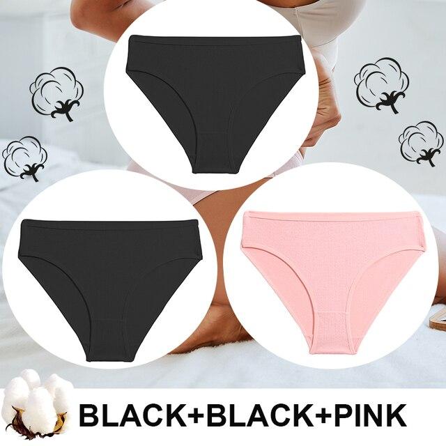 FINETOO 3 шт./лот, женские трусики с высокой талией, бесшовные трусики, нижнее белье, хлопковые трусы, сексуальное женское белье, женское нижнее белье