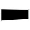 Retractable Side Awning 100*300 cm Black