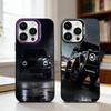 Чехол для телефона M-Mercedes-ES G-G для iPhone17 16 15 14 13 12 Pro Max Серый Черный Матовый Лазерный Металлик Аврора Funda
