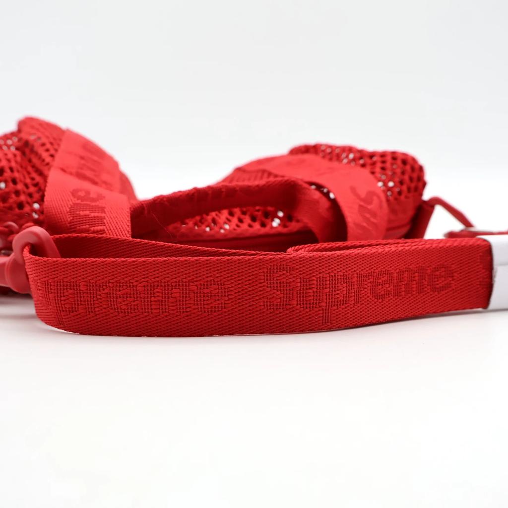 Supreme Сетчатая Мини-сумка-даффл Красная (25СС)