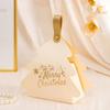 5pcs Carry Handle Cookie Packaging Box Cardboard Party Favor Box Candy Gift Box  For Christmas Party
