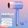 Gradient Color Portable Blue Light Negative Ion Hair Dryer for Students and Home Use