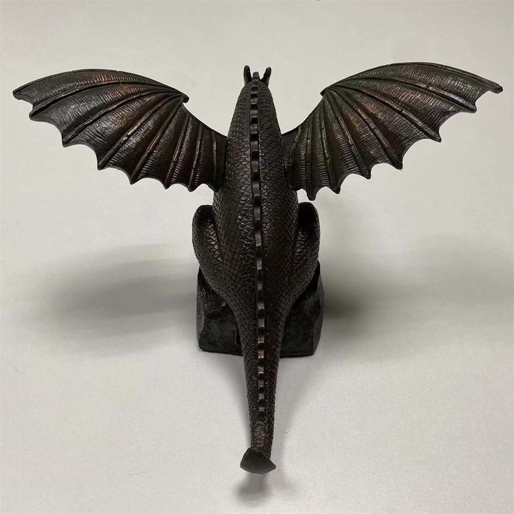 Garden Dragon Statue Fountain Dragon Ornament Resin Water Feature Sculpture