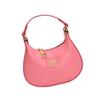 Women Shoulder Bag Simple Fashion Female Handbag for Work Commuting Shopping Rose Red