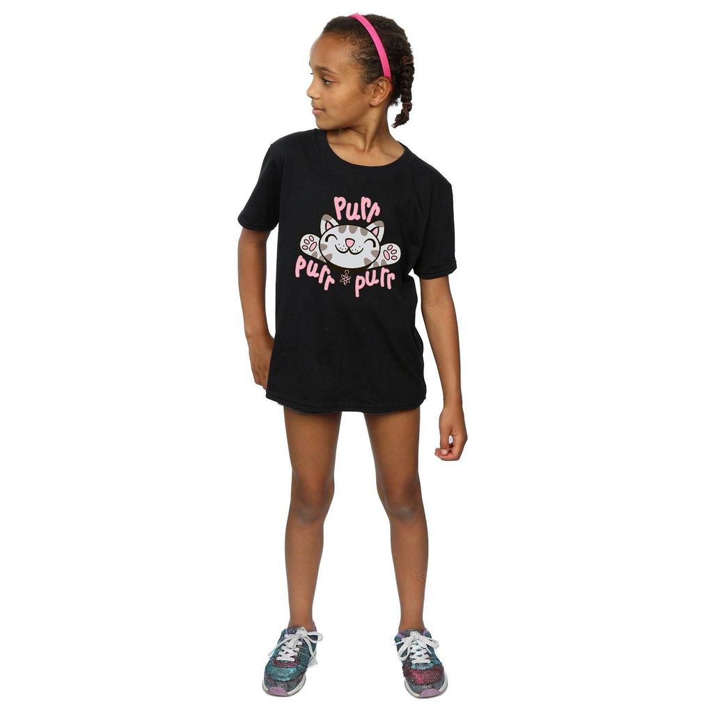 Big Bang Theory Girls Soft Kitty Purr Cotton T-Shirt