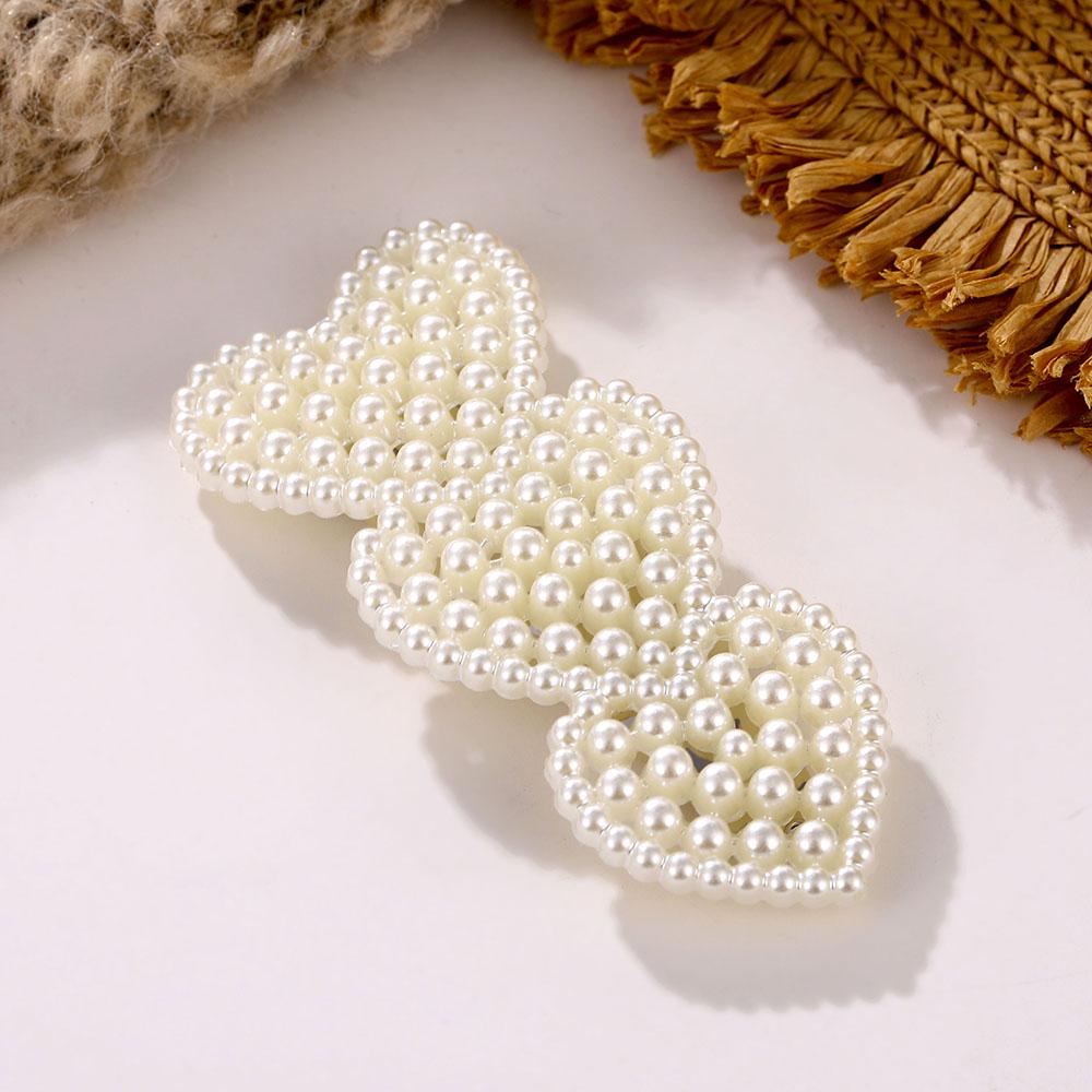 Набор из 12 заколок для волос с жемчужными бусинами