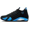 Air Jordan 14 Винтажные Баскетбольные Кроссовки Унисекс Черно-Синие 487471-007