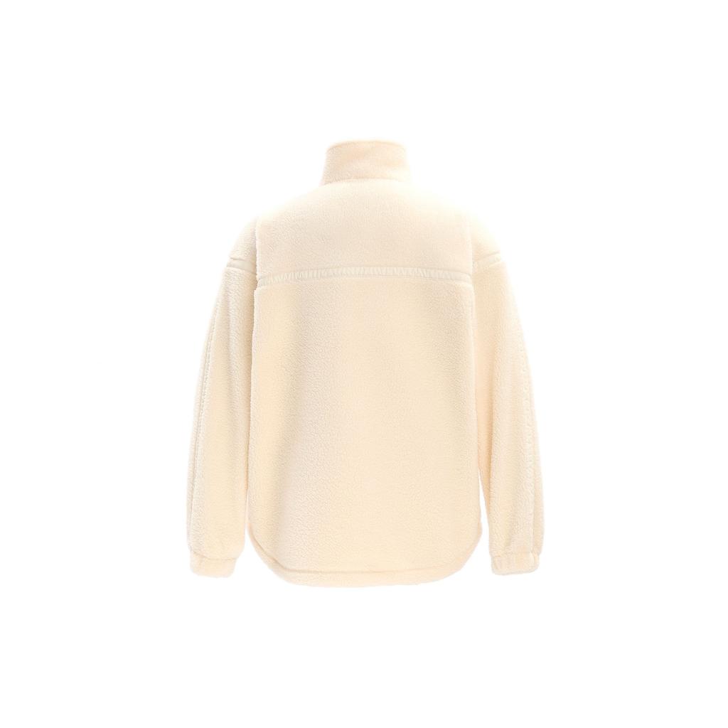 Adidas Оригинальная верхняя рубашка Premium Essentials с воротником-стойкой, толстовка с длинными рукавами, женские топы, волшебно-белый IM3899