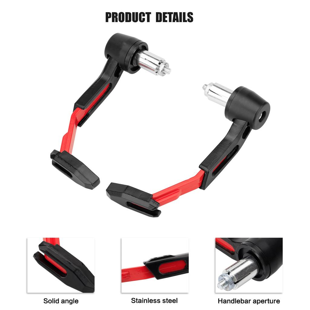 Универсальная защита рук мотоцикла, регулируемая длина, сплав 7/8", защита руля, тормозной рычаг для скутера, квадроцикла, горного велосипеда