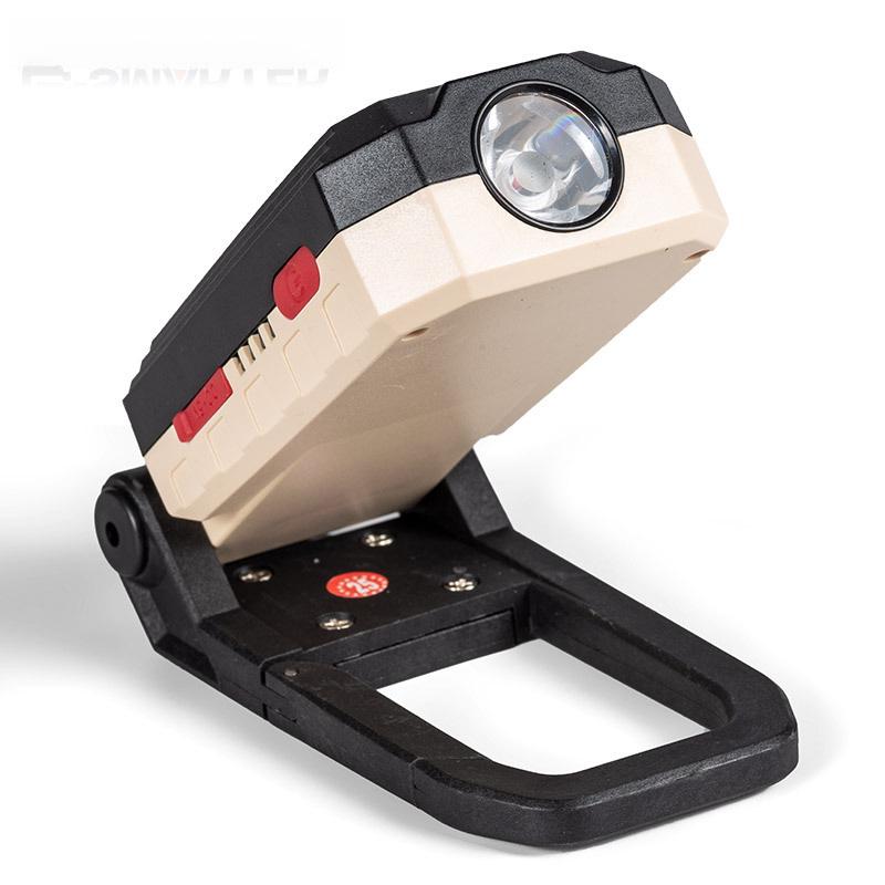 Multifunctional LED Auto Repair Light: USB Rechargeable, Magnetic Base, COB Flashlight