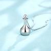 Premium Perfume Bottle Pendant Necklace Sweet Simple Niche Design Women's Jewelry Does Not Fade In Summer