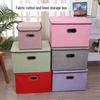 Clothes Storage Box: Cotton & Linen Fabric, Drawer-Style for Wardrobe