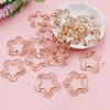 Home Party Supplies Fashion Acrylic DIY Jewelry Accessories 30mm Star Loose Beads for Bracelet Earring Making Material Transparent Charms Creative