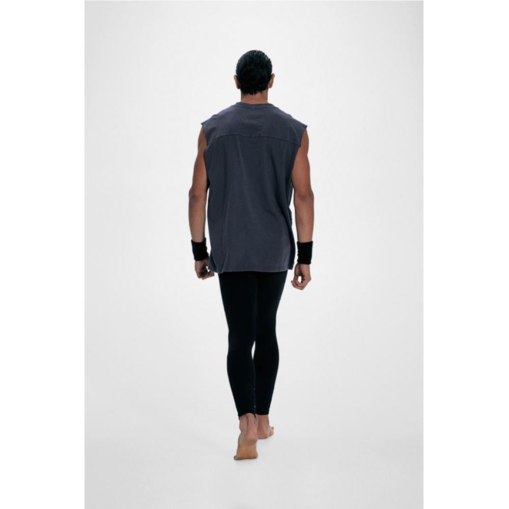 Спортивный топ без рукавов свободного кроя, темно-синий, dopaMine