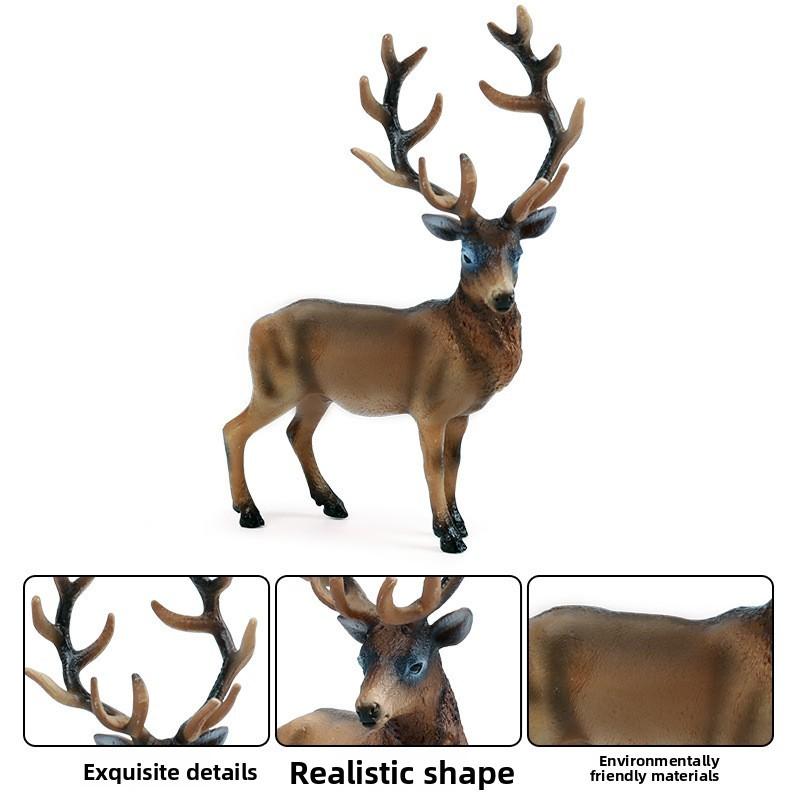 Elaphurus Davidianus Deer Static Model Gift For Kids And Collectors