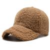Unisex Plush Baseball Cap Warm Big Head Baseball Hat Casual Autumn Winter Hat  for Women & Men