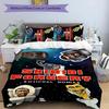 Skibidi Toilet 3pcs Bedding Set Duvet Cover Closure Includes 1 Duvet Cover & 2 Pillowcases for All Seasons Bedroom Home Dorm Decor