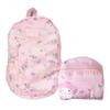 Hatayama Shoji Folding Backpack, Watercolor Flowers, My Melody, H38 X W28 X D13cm, Product Number: 33202300