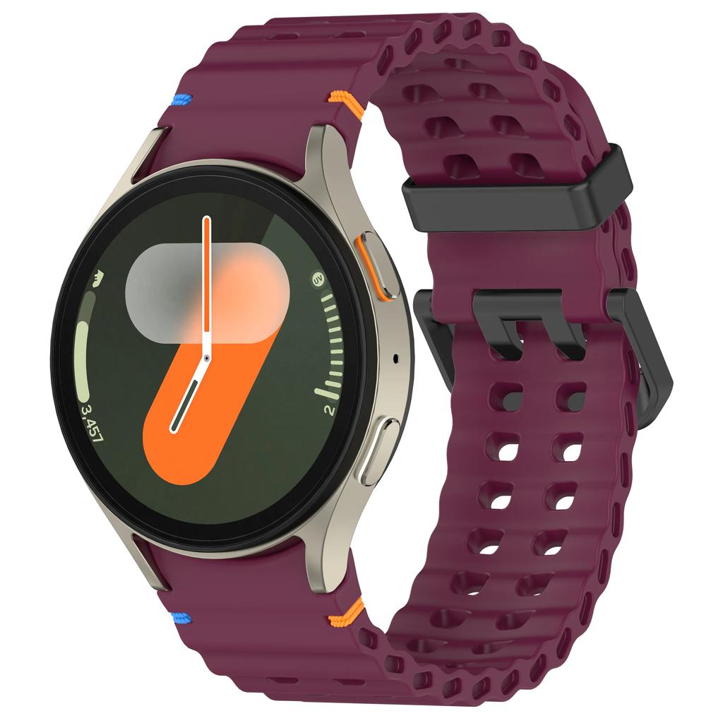 Ремешок для Samsung Galaxy Watch 7/6/5 Pro/4 classic 40мм 44мм Спортивный силиконовый Без зазоров на запястье correa Браслет Ремешки для Galaxy Watch 7