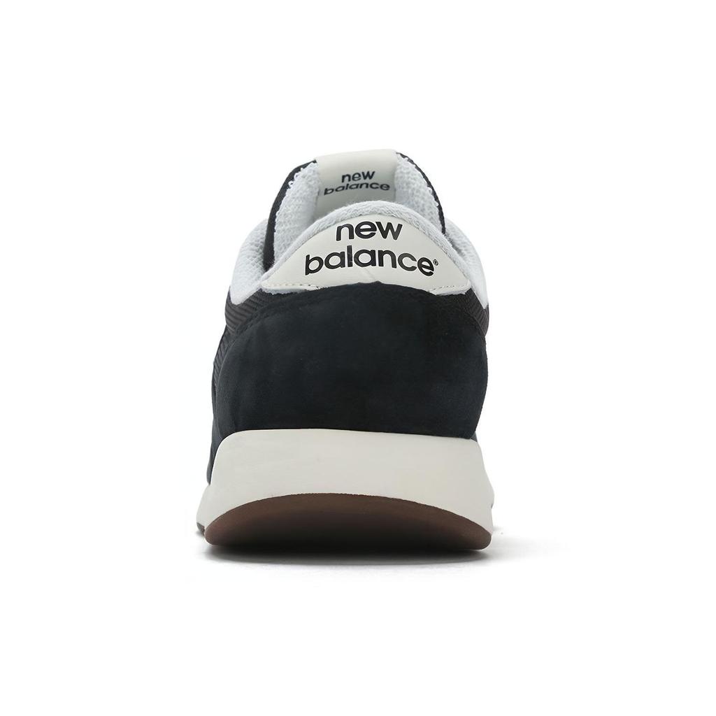 New Balance Nb 420 Переработанные Удобные Кожаные Тканевые Свиная Кожа Низкие Повседневные Кроссовки для Бега Женские кроссовки Черные WRL420U