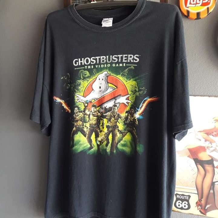 Retro Ghostbusters The video game Graphic Unisex Short Sleeve TShirt S5XL Unisex T-Shirt