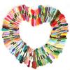 8Pcs 7.5m Thread Cross Stitch Embroidery Cotton DIY Craft Sewing Skeins for Cross Stitch