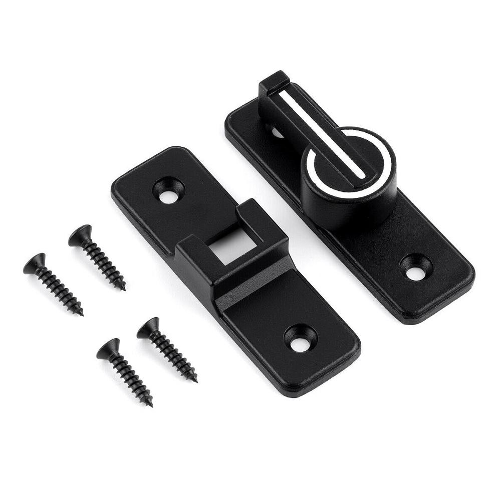 Замок для амбарной двери Сверхпрочный засов для раздвижной амбарной двери Защелка для ворот 90 градусов