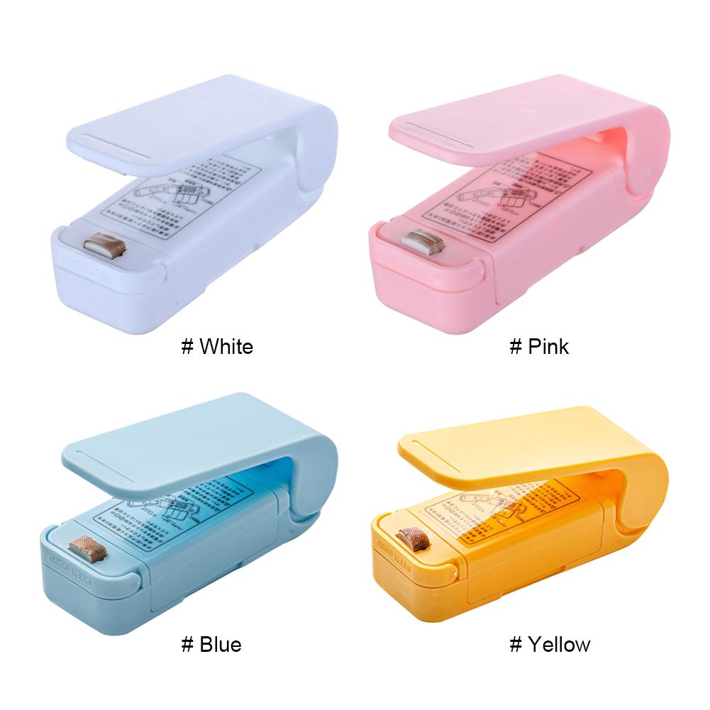 Мини-машина для запайки пакетов с питанием от батареек, портативный запайщик пакетов, ручная машина для запайки упаковки горячим способом для продуктов и закусок