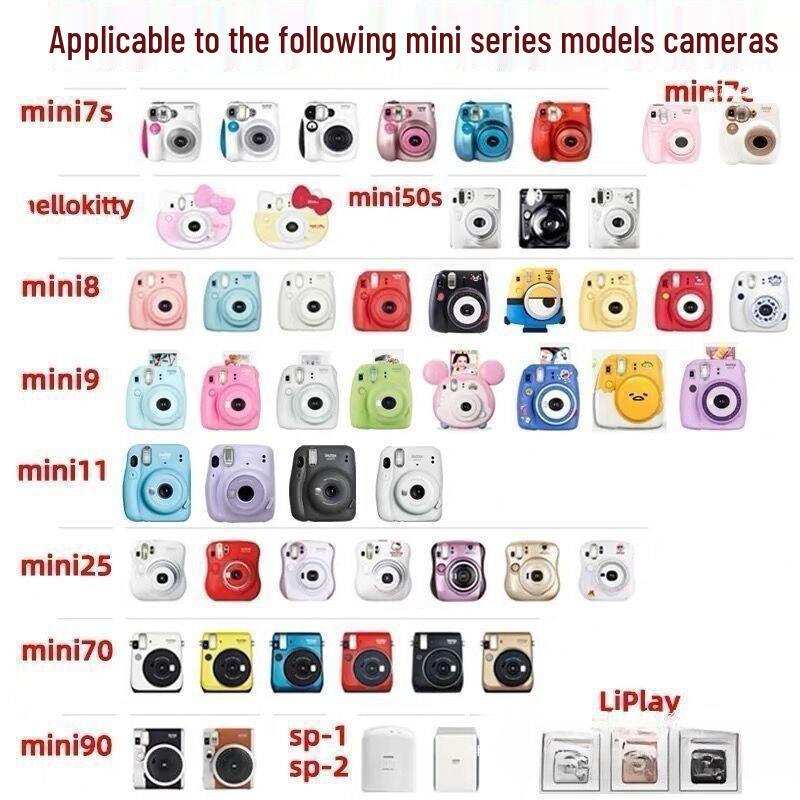 Мгновенная пленка Fuji Instax Mini 3 дюйма, 20 листов, белая рамка, совместима с Instax Mini