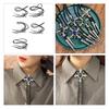 Cowboy Rhinestone Bolo Tie for Harajuku Carnivals Party Man Teens Shirt Sweater Costume Accessories Gentleman Tie