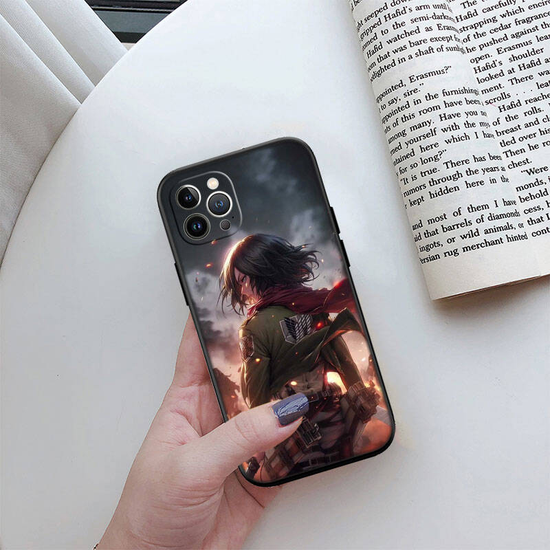 Чехол MH16 Атака Титанов для Samsung Note 20 10 S25 Plus Ultra Lite FE A51 A52 A53 A71 A72 A73 M20 M30 M21 M31 M51 A11 A70 A56 A26