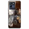 Чехол для Infinix Note 12 G96 X670 Мраморное Закаленное Стекло Жесткая Задняя Крышка для Телефона Infinix Note12 Helio G96 Чехлы 6.7'' Fundas
