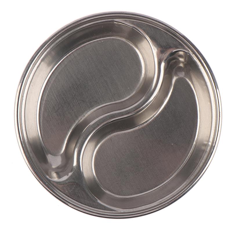 Нержавеющая сталь перец жаркое мясо соус тарелки миска отдельные суши уксус соевый соус тарелки столовые приборы еда приправа лоток 1/2/3 решетки