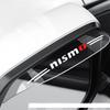 Nismo Nissan Side Mirror, Rainproof, Snowproof, Sticker, Visor, Shield, Easy Installation, Transparent, Durable
