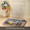 Wire Racks Baking Sheet with Cooling Rack Set Stainless Steel Pizza Barbecue Shelf  Women