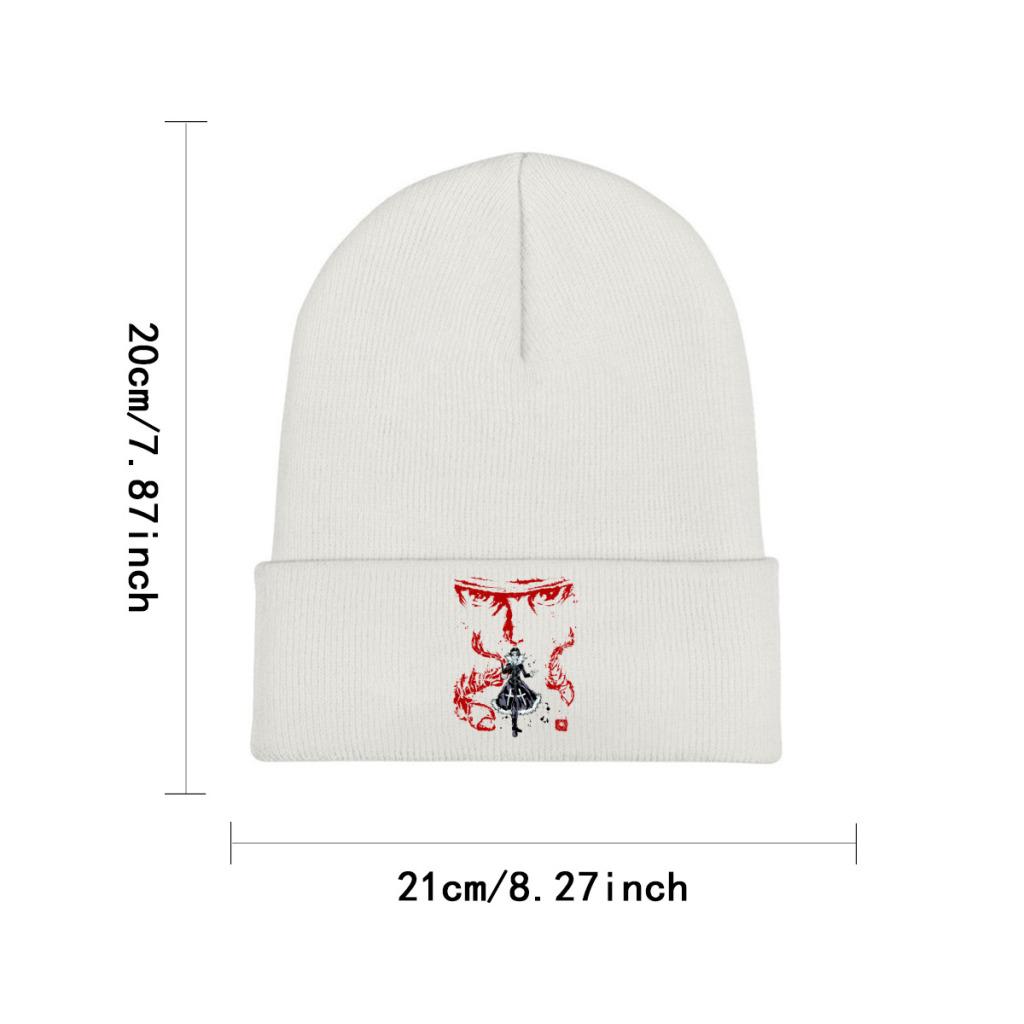Вязаная шапка Bandit Leader Phantom Troupe для женщин, унисекс, шапочки Skullies, осенне-зимняя шапка, теплые шапки из полиэстера