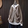 Sweaters Coat Cardigan for Women Large Size Vintage Loose Long Sleeve Knit Cardigan Sweaters Jacket