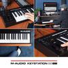 USB MIDI Keyboard with Virtual Synth and DAW Parameter Control Keystation 88MK3 M-Audio 88-key Semi-weight