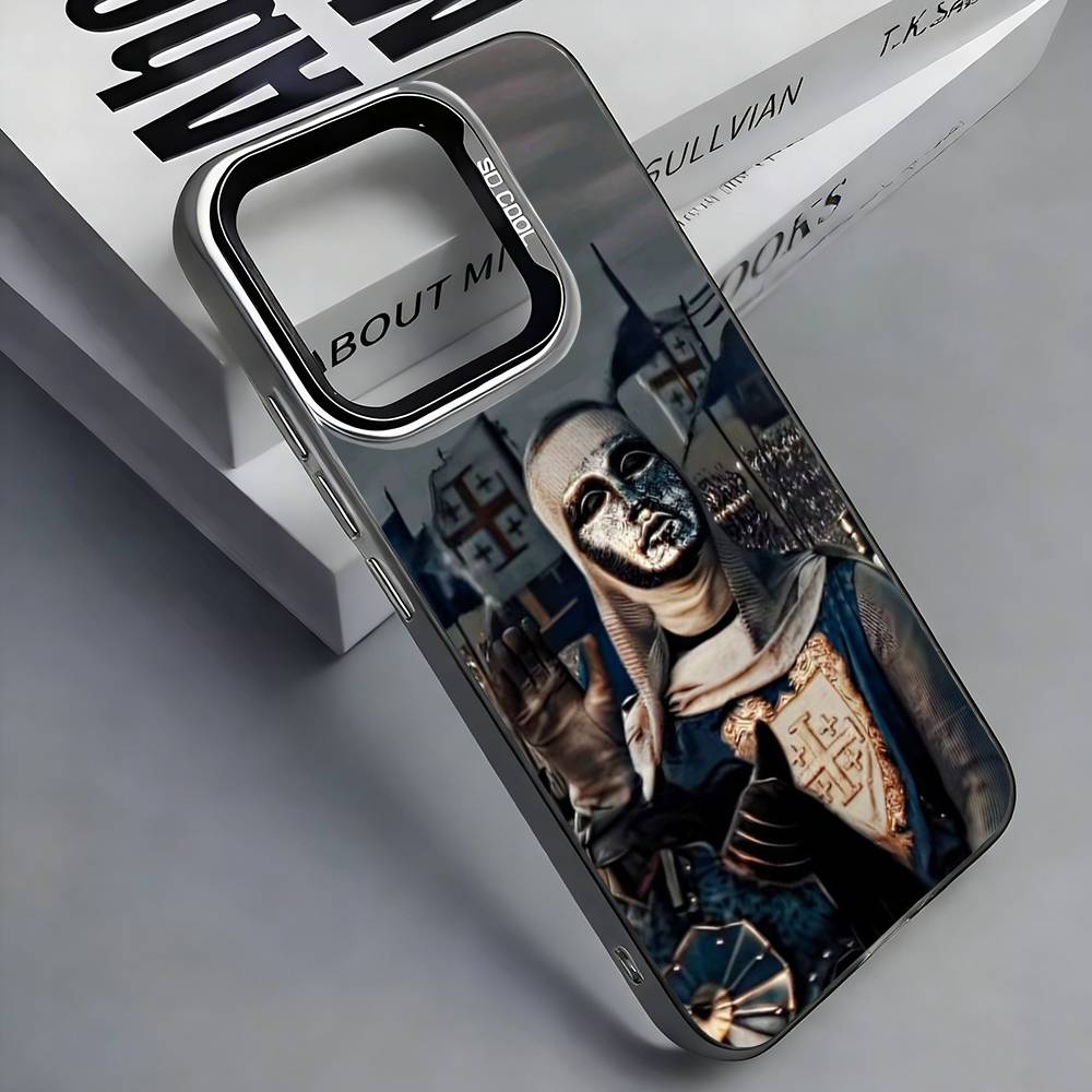Яркий серебристый чехол для телефона Baldwin IV of Jerusalem Для IPhone 17 16 15 14 13 12 11 Plus Pro Max Plus