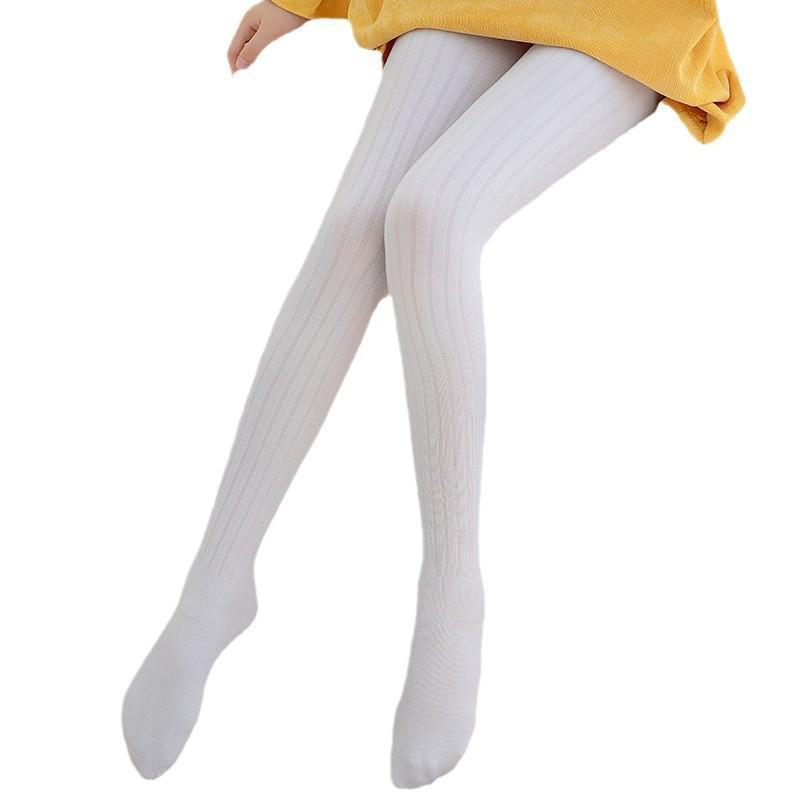 Spring & Autumn Cotton Striped Children's Dance Socks - No Pilling, High Elasticity, Durable Bottoming Socks