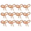 1/6/12pcs Gold Napkin Ring Buckles Metal Dinnig Table Decoration Fashion Napkin Holder  Kitchen
