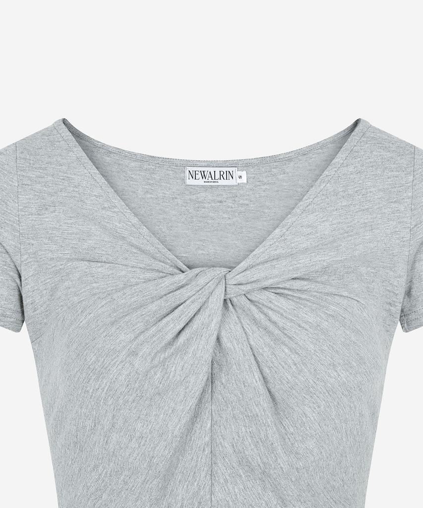 Летний топ NEWALRIN Luna с драпировкой и завязками(6colors)
